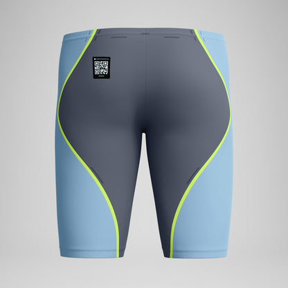 Fastskin LZR Pure Intent 2.0 Jammer Grey/Blue | Speedo