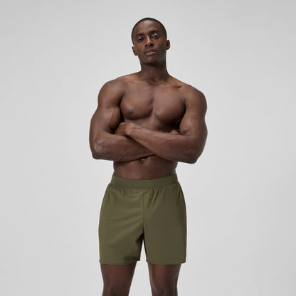 Lookout Solid Swim Shorts Green | Speedo