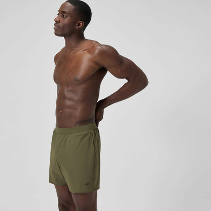 Lookout Solid Swim Shorts Green | Speedo