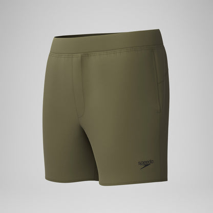 Lookout Solid Swim Shorts Green | Speedo