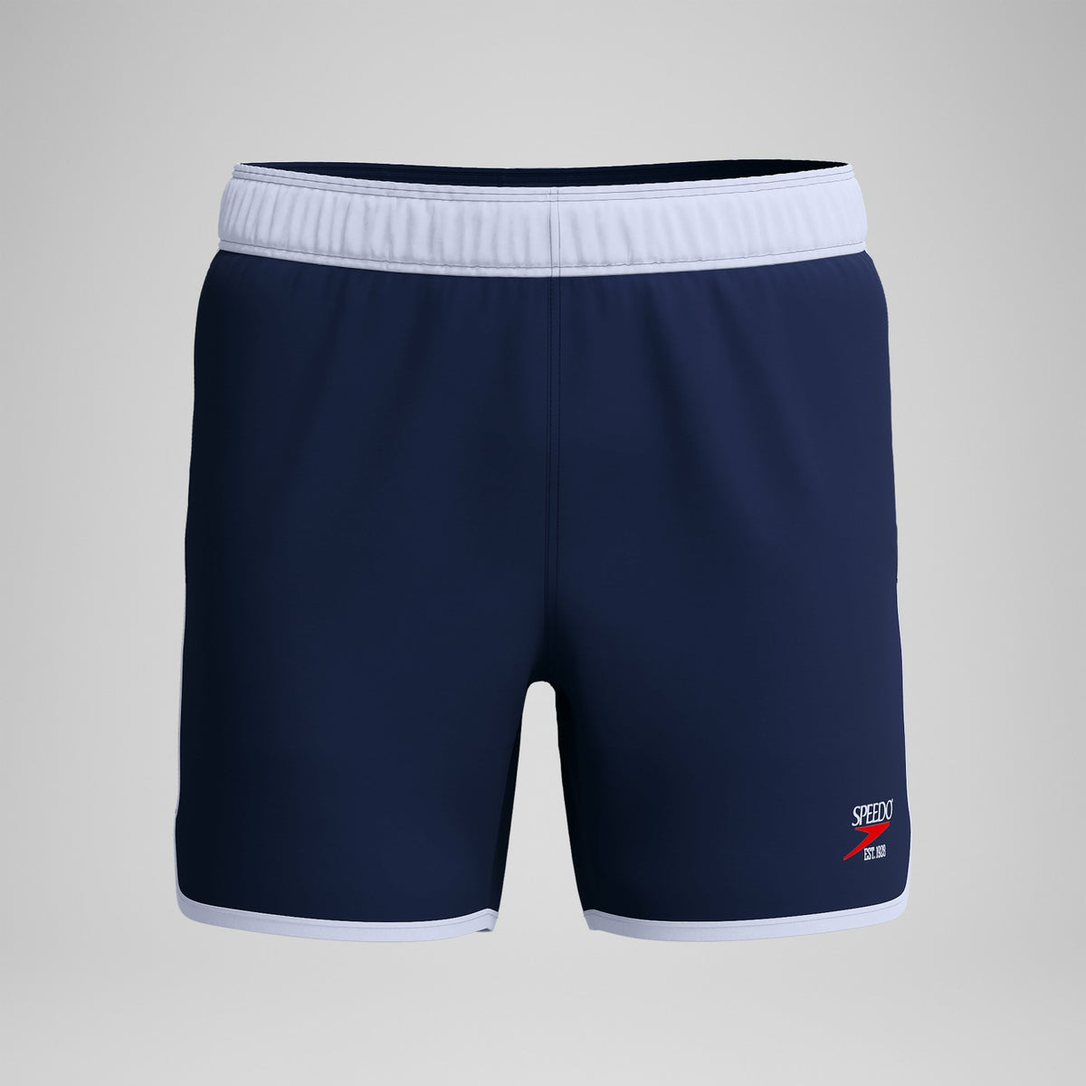 Jetstream Retro Logo Volley Swim Shorts Navy/White | Speedo