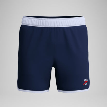 Jetstream Retro Logo Volley Swim Shorts Navy/White | Speedo