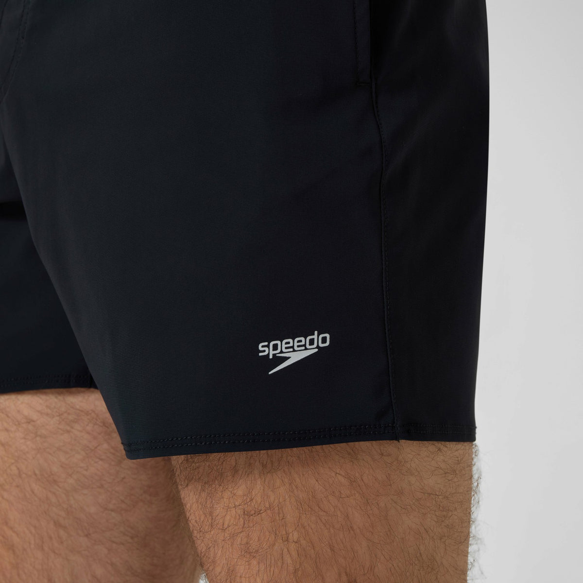 Lookout Solid Swim Shorts Black | Speedo