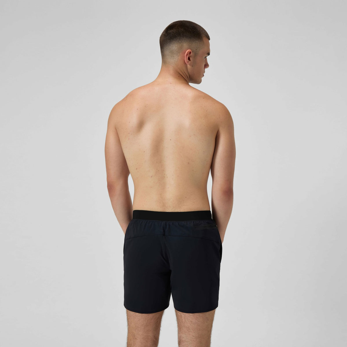Lookout Solid Swim Shorts Black | Speedo