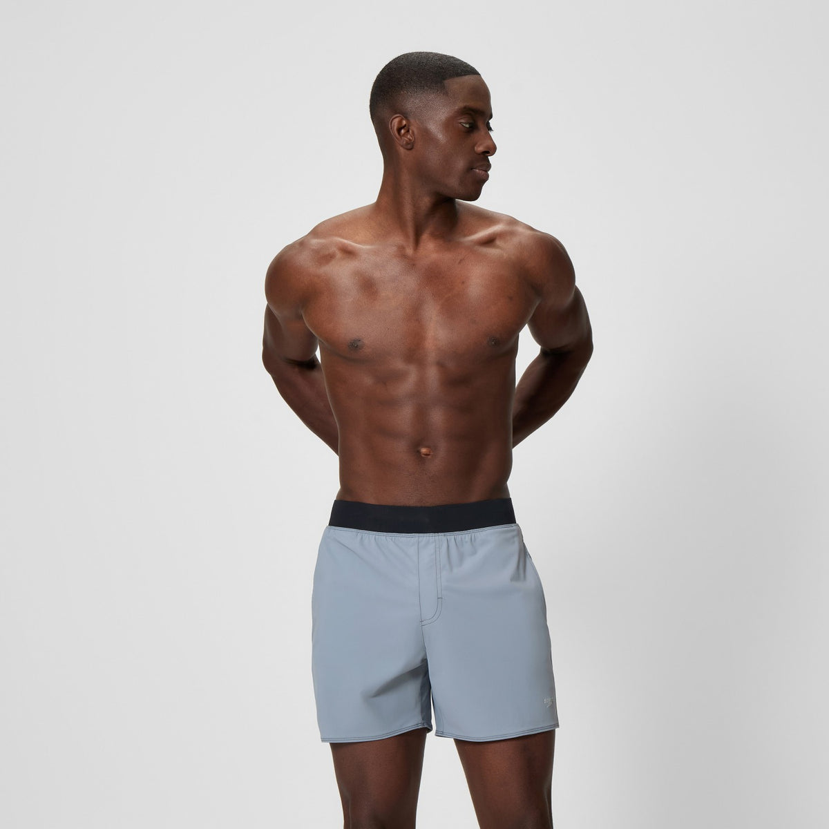 Lookout Solid Swim Shorts Grey | Speedo