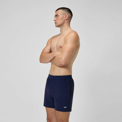 Lookout Solid Swim Shorts Navy | Speedo