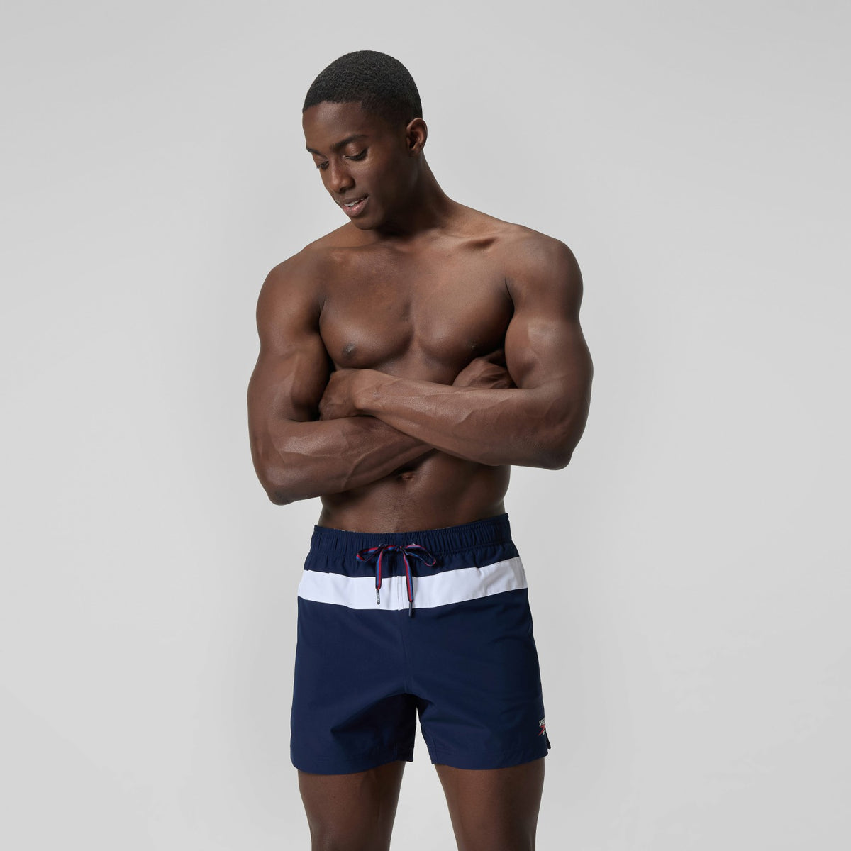 Jetstream Retro Volley Swim Shorts Navy/White | Speedo