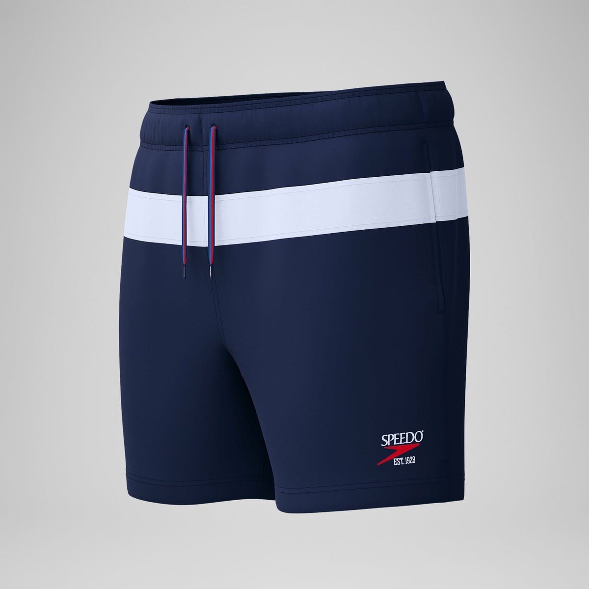 Jetstream Retro Volley Swim Shorts Navy/White | Speedo