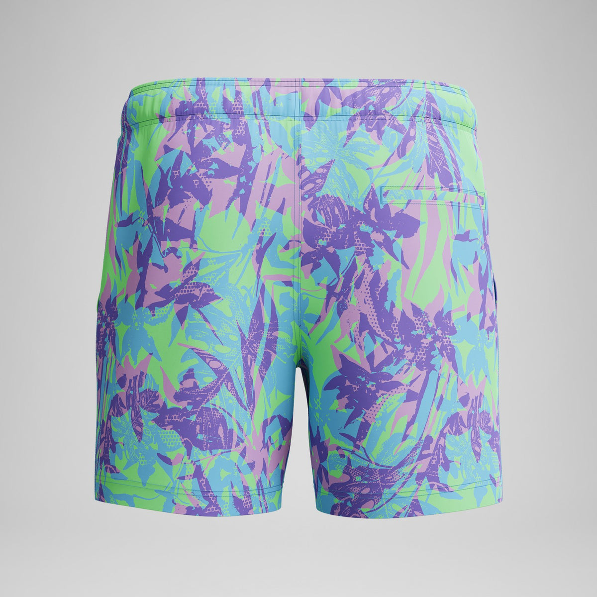Redondo Edge Printed Swim Shorts Purple/Green | Speedo