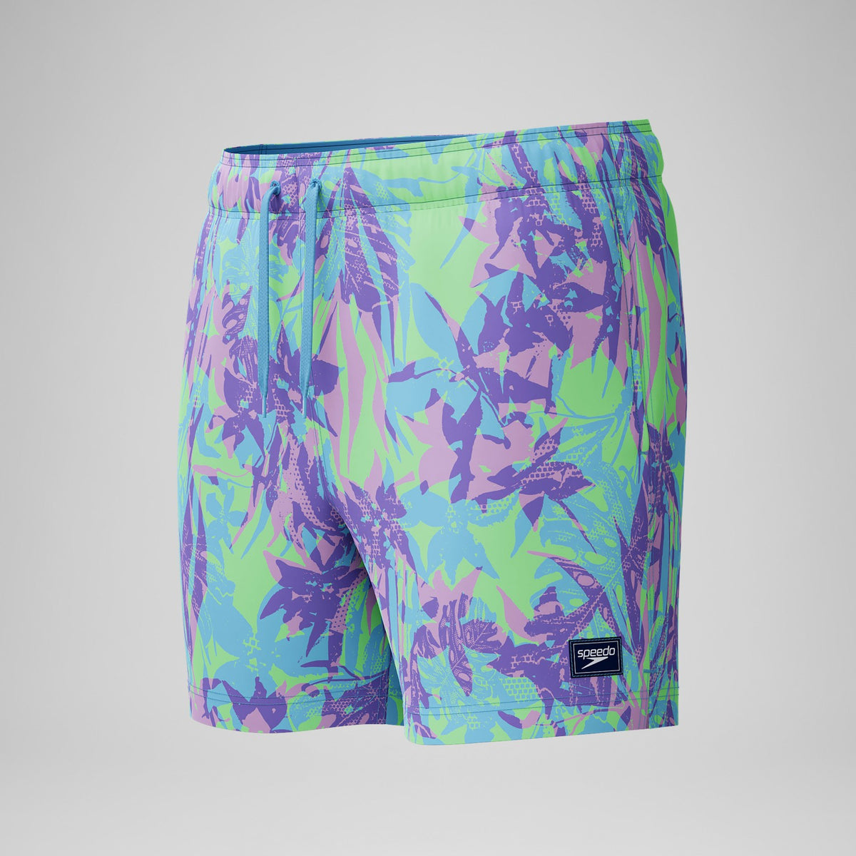 Redondo Edge Printed Swim Shorts Purple/Green | Speedo