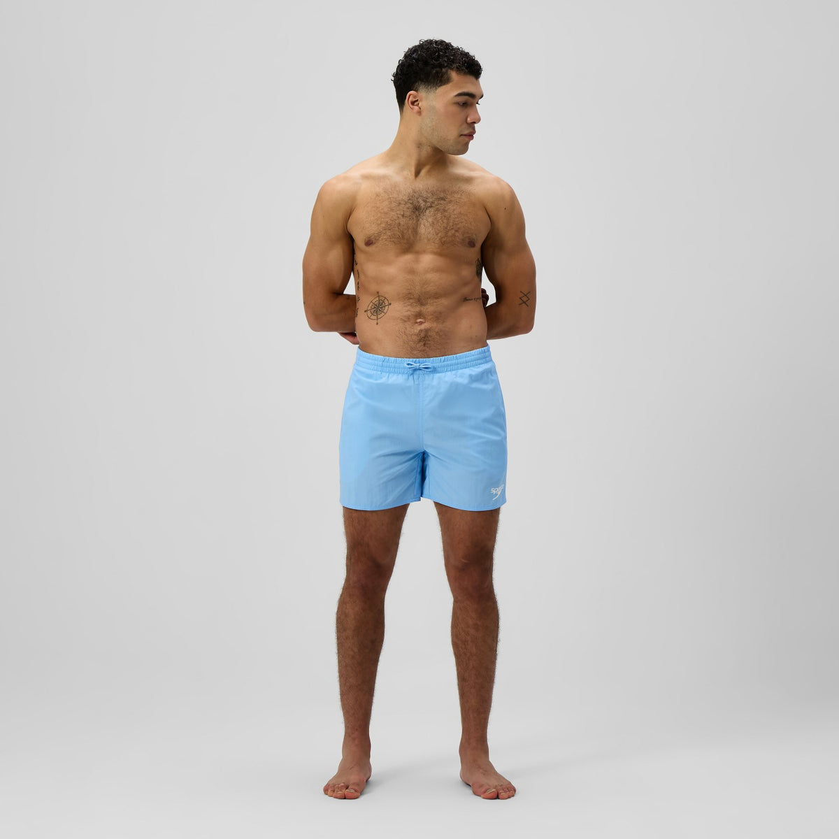 Essential Solid Swim Shorts Blue | Speedo