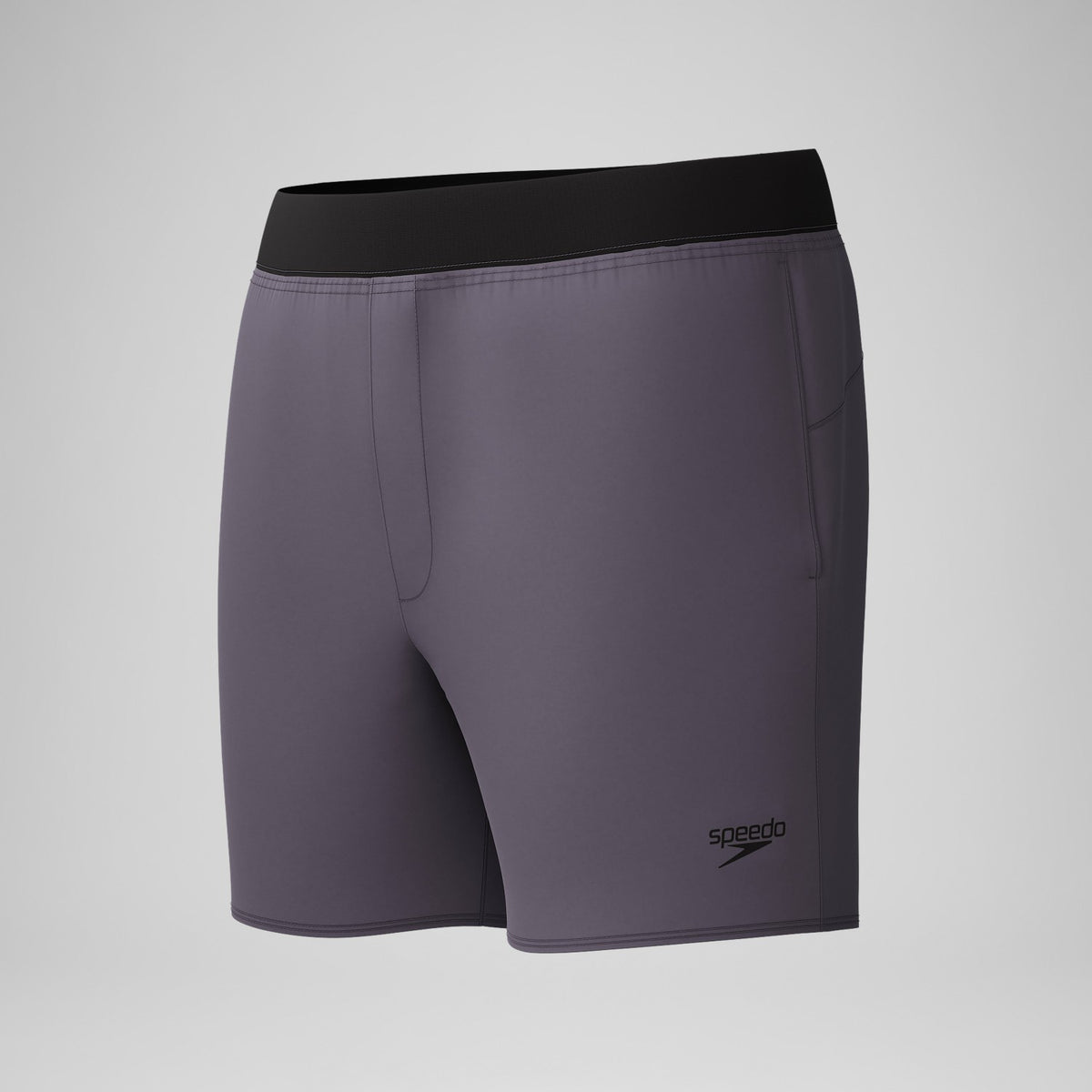 Lookout Solid Swim Shorts Grey | Speedo