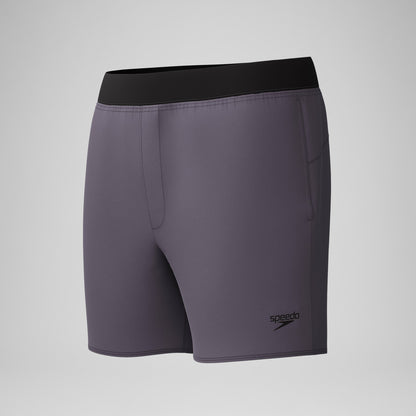 Lookout Solid Swim Shorts Grey | Speedo