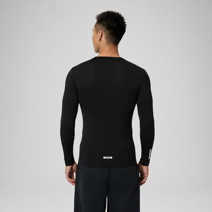 Endurance+ Logo Long Sleeve Rashguard Black | Speedo