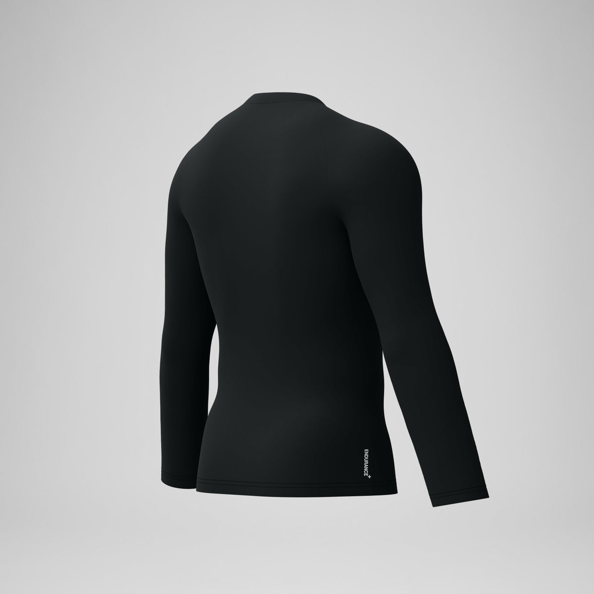 Endurance+ Logo Long Sleeve Rashguard Black | Speedo