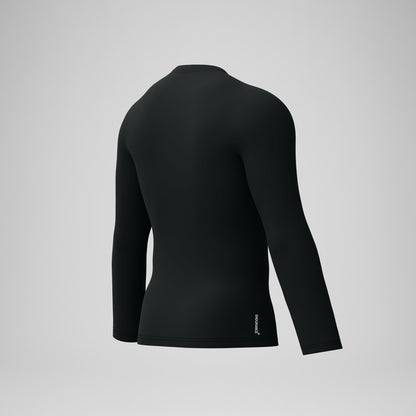 Endurance+ Logo Long Sleeve Rashguard Black | Speedo