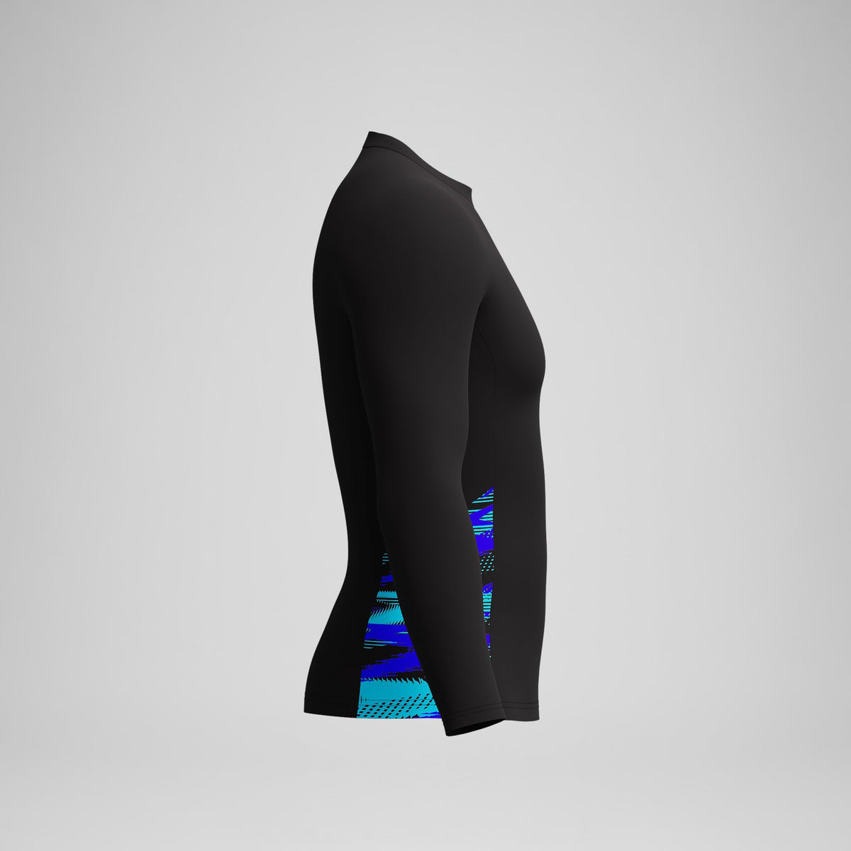 Endurance+ Splice Rash Top Black/Blue | Speedo