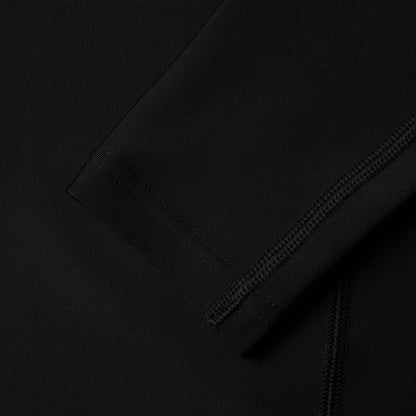 Long Sleeved Sun Protection Top Black/White | Speedo