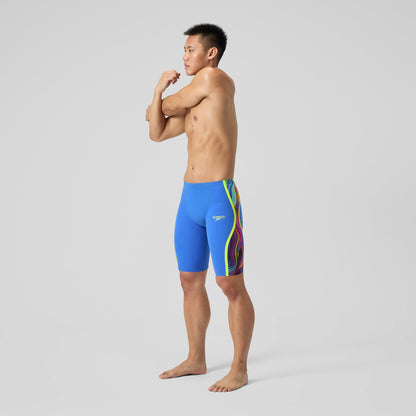 Fastskin LZR Pure Intent 2.0 High Waist Jammer Blue/Yellow/Red | Speedo