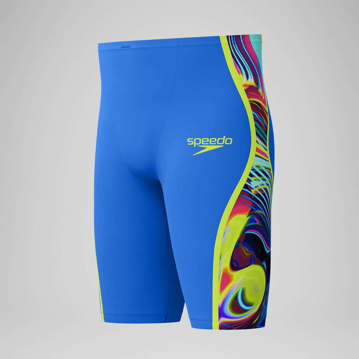 Fastskin LZR Pure Intent 2.0 High Waist Jammer Blue/Yellow/Red | Speedo