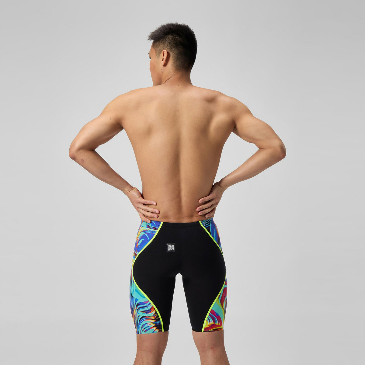 Fastskin LZR Pure Intent 2.0 High Waist Jammer Black/Yellow | Speedo