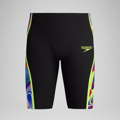 Fastskin LZR Pure Intent 2.0 High Waist Jammer Black/Yellow | Speedo