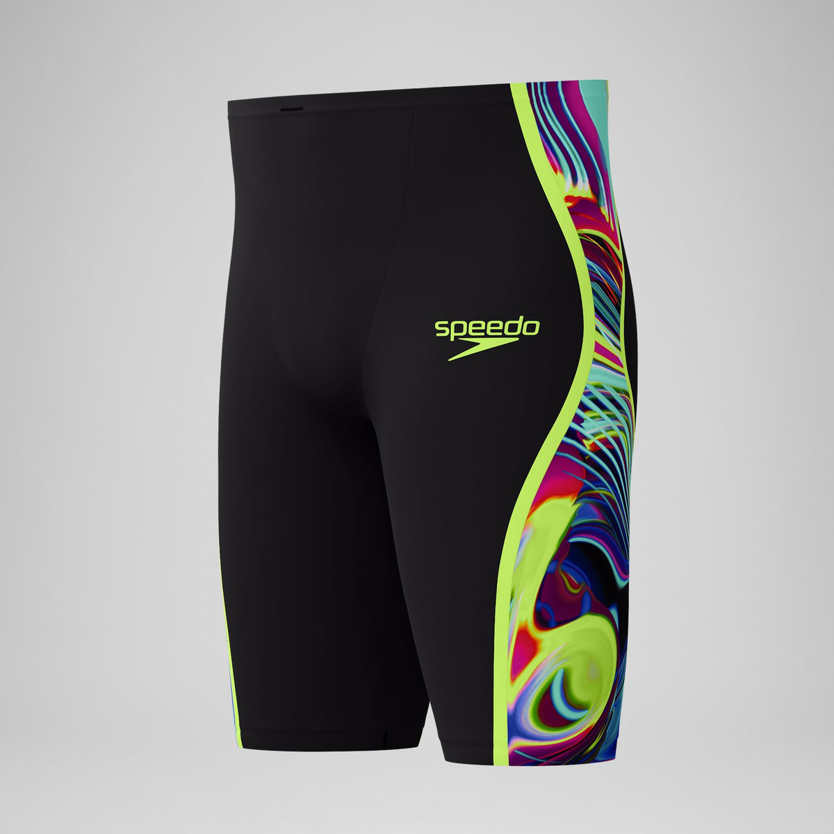 Fastskin LZR Pure Intent 2.0 High Waist Jammer Black/Yellow | Speedo