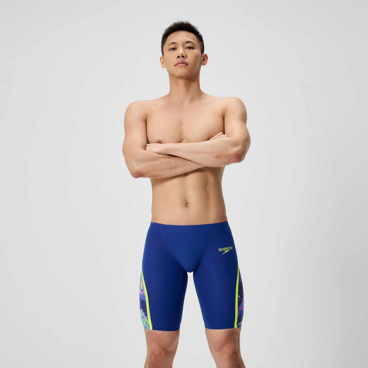 Fastskin LZR Pure Intent 2.0 Jammer Navy/Blue/Yellow | Speedo