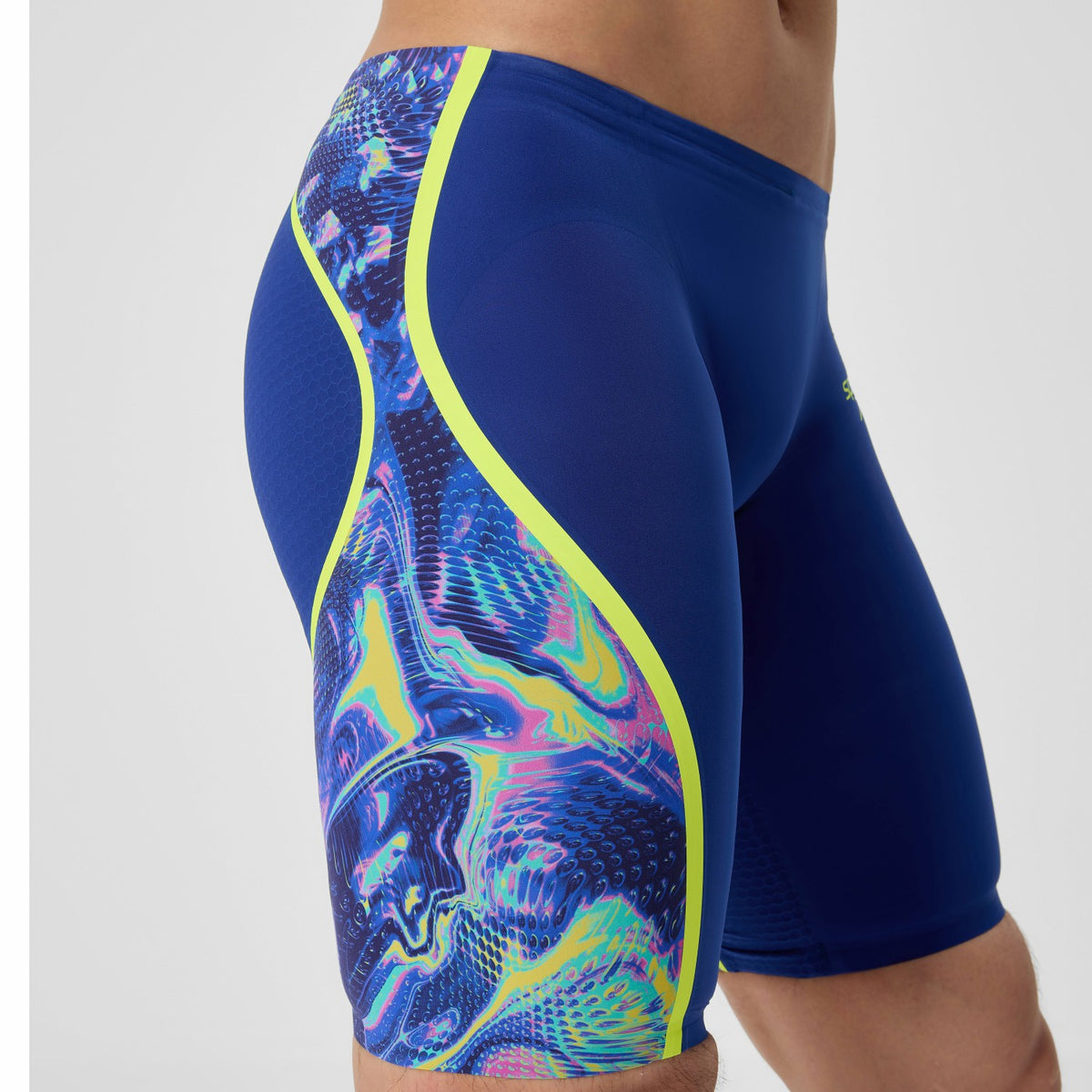 Fastskin LZR Pure Intent 2.0 Jammer Navy/Blue/Yellow | Speedo