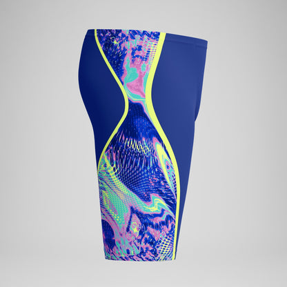Fastskin LZR Pure Intent 2.0 Jammer Navy/Blue/Yellow | Speedo