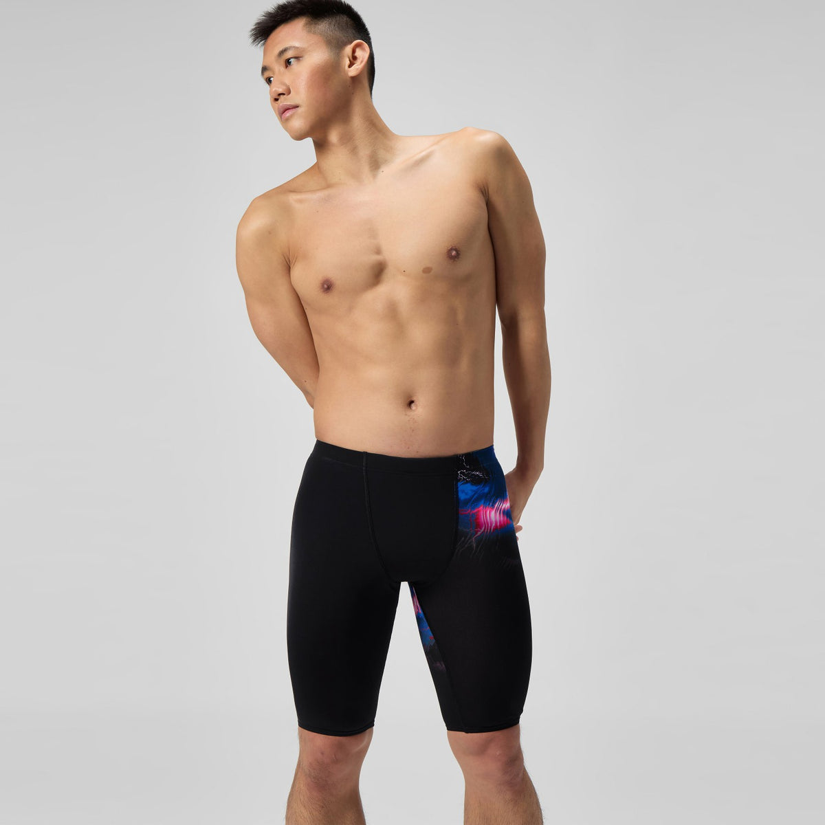 Club Training Printed Jammer Black | Speedo