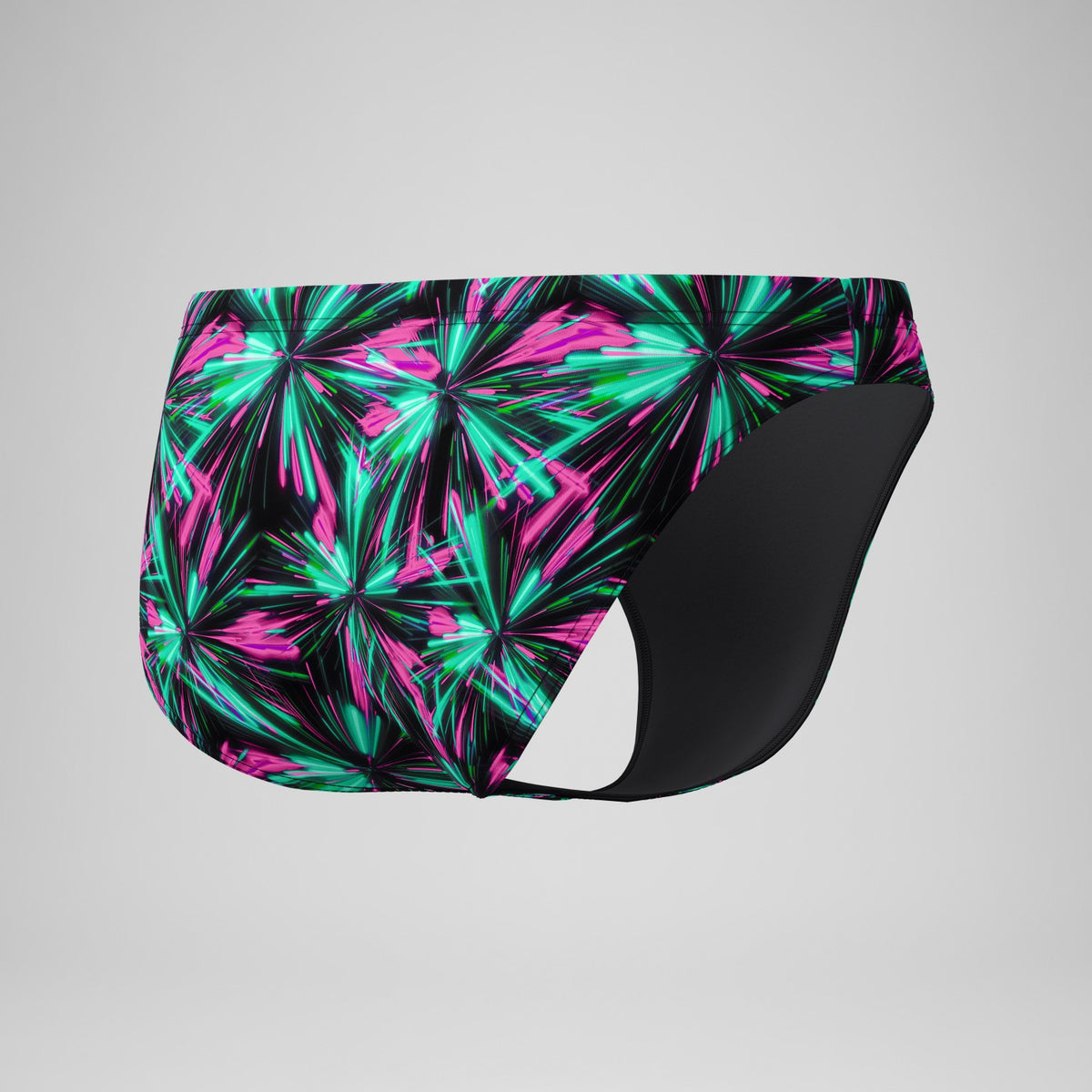 Club Training Printed Brief Green/Black | Speedo