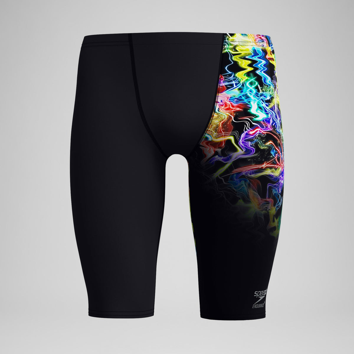 Club Training Printed Jammer Black/Green | Speedo