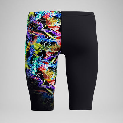 Club Training Printed Jammer Black/Green | Speedo