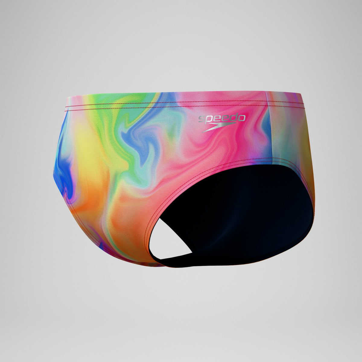 Club Training Printed Brief Pink/Yellow | Speedo