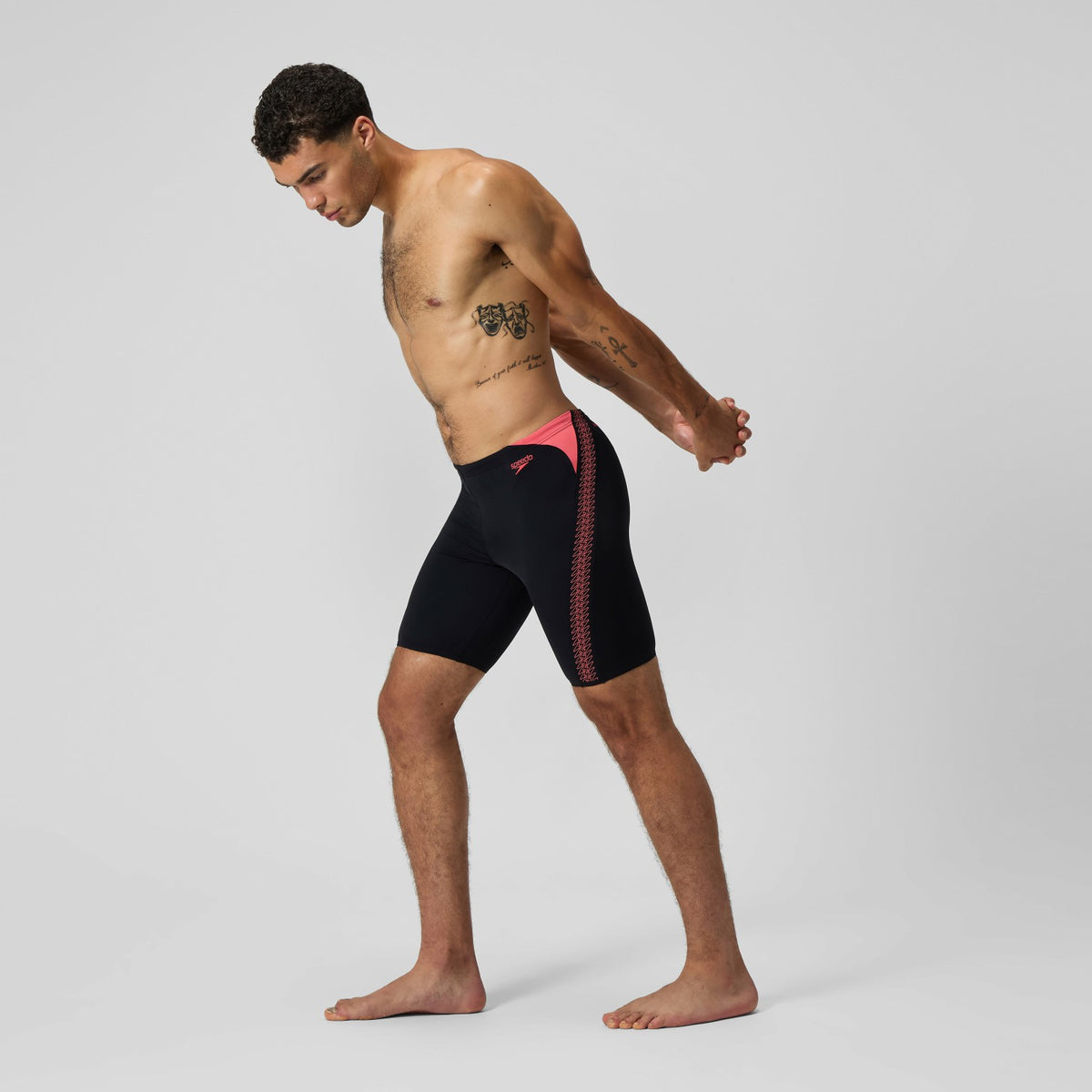 HyperBoom Splice Jammer Black/Coral | Speedo