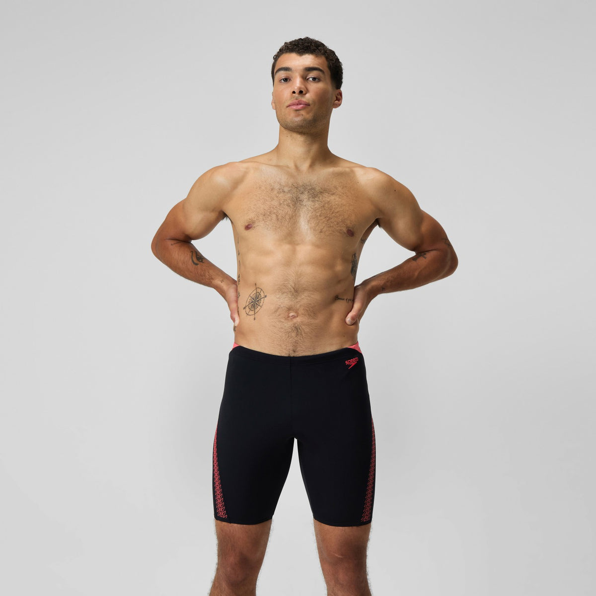 HyperBoom Splice Jammer Black/Coral | Speedo