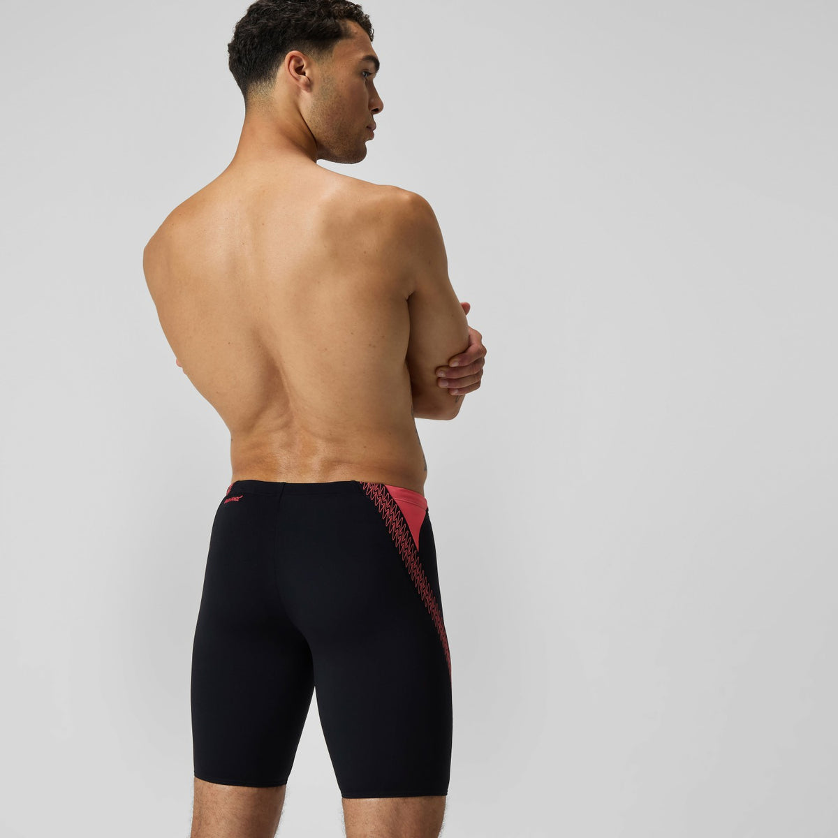 HyperBoom Splice Jammer Black/Coral | Speedo