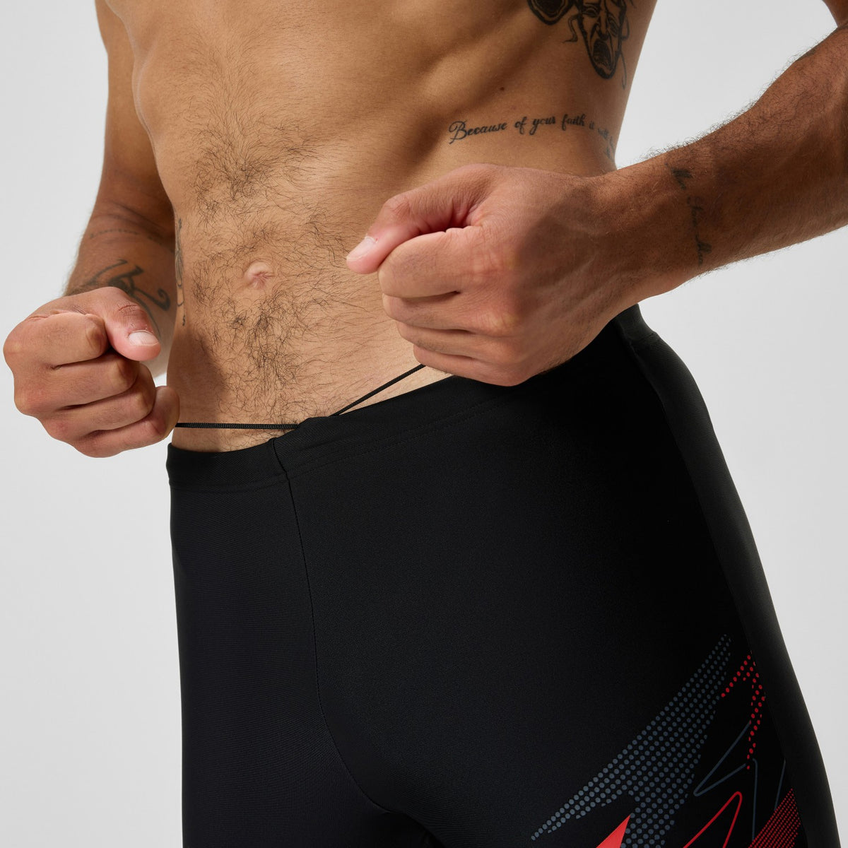 Medley Logo Jammer Black/Red | Speedo