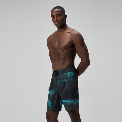 Lookout Printed Boardshorts Dark Green | Speedo