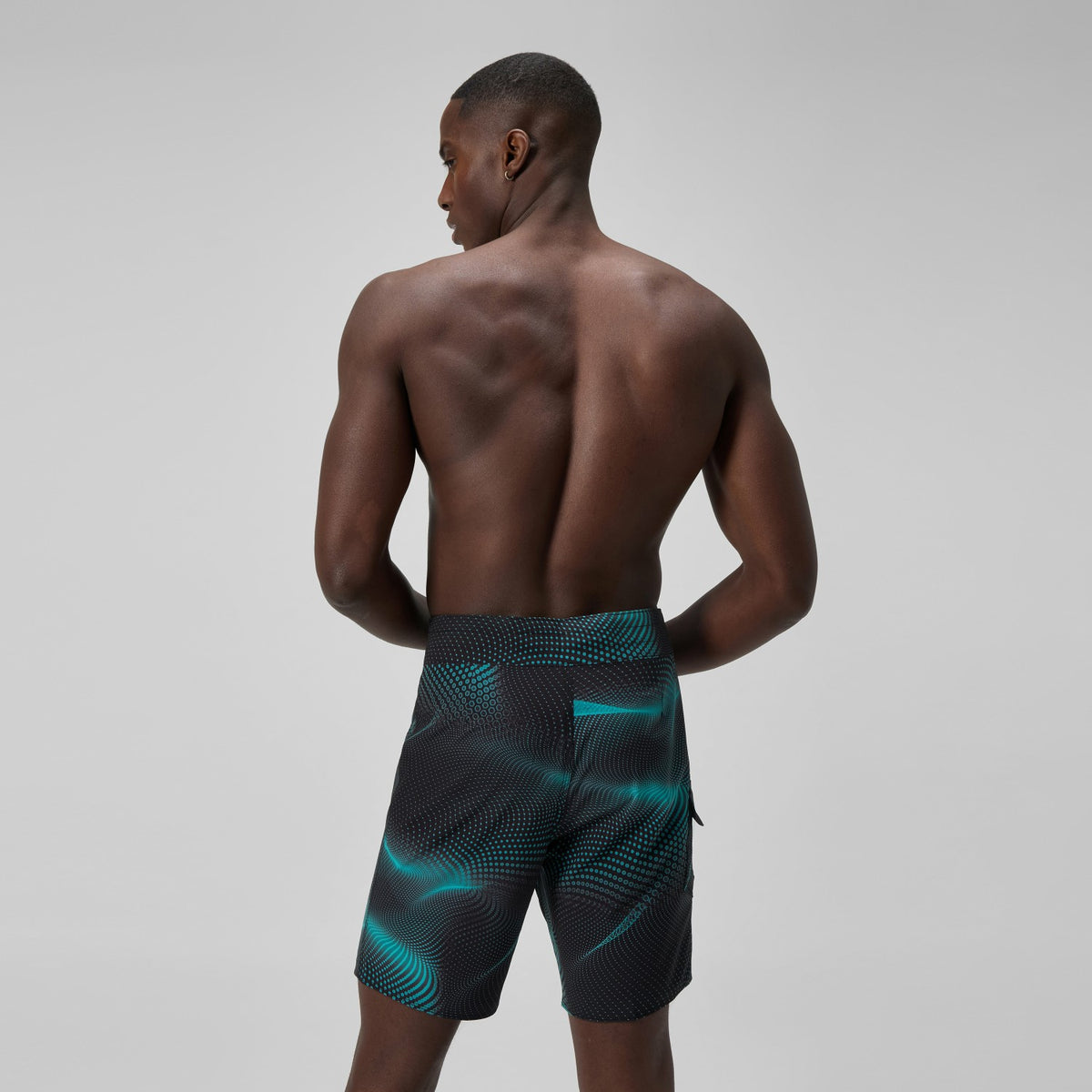 Lookout Printed Boardshorts Dark Green | Speedo