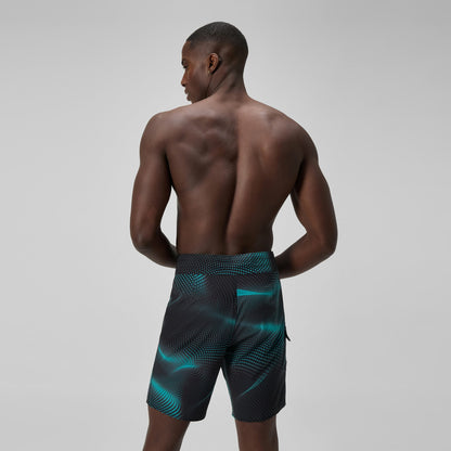 Lookout Printed Boardshorts Dark Green | Speedo