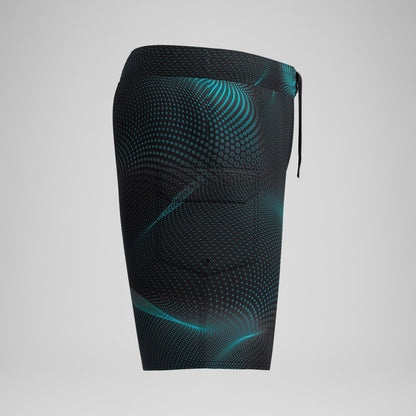 Lookout Printed Boardshorts Dark Green | Speedo