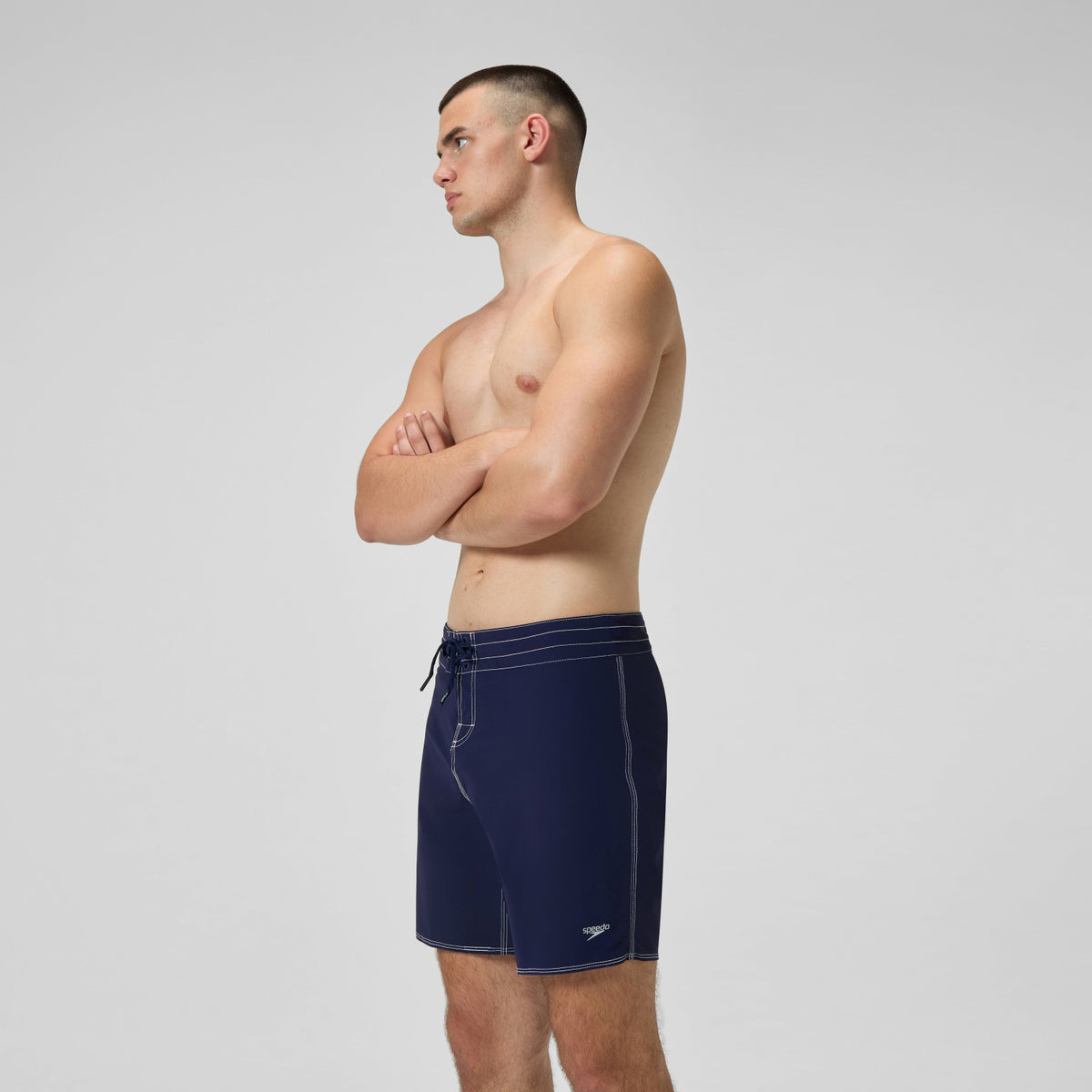 Lookout Solid Boardshorts Navy | Speedo