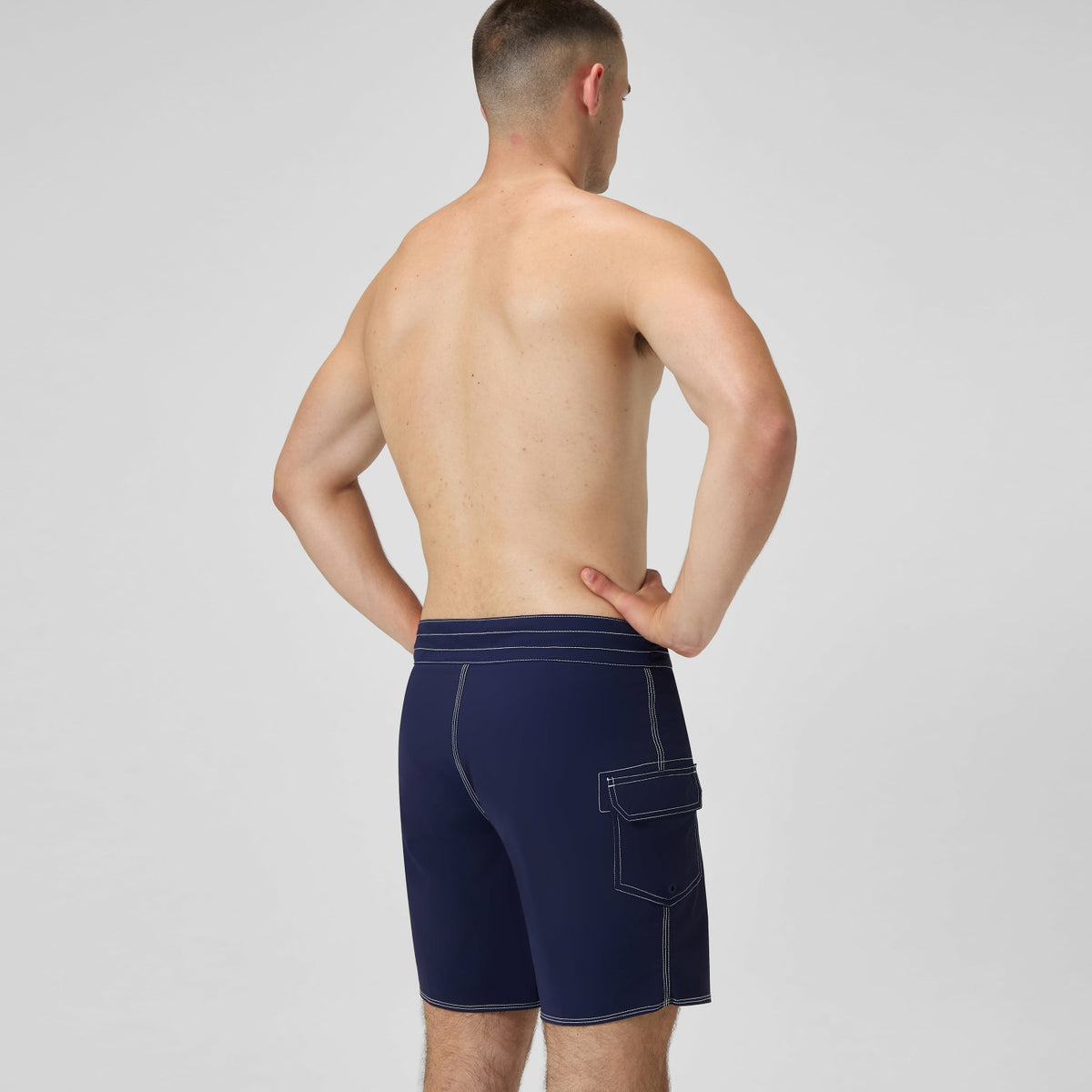 Lookout Solid Boardshorts Navy | Speedo
