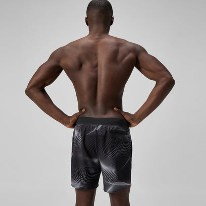 Lookout Printed Swim Shorts Grey | Speedo