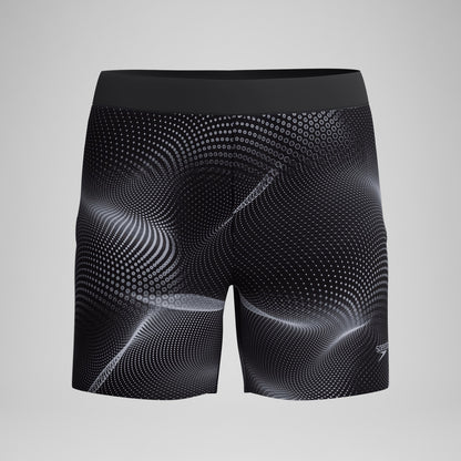 Lookout Printed Swim Shorts Grey | Speedo