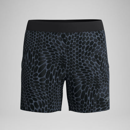 Lookout Printed Swim Shorts Black | Speedo