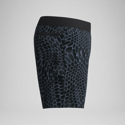 Lookout Printed Swim Shorts Black | Speedo