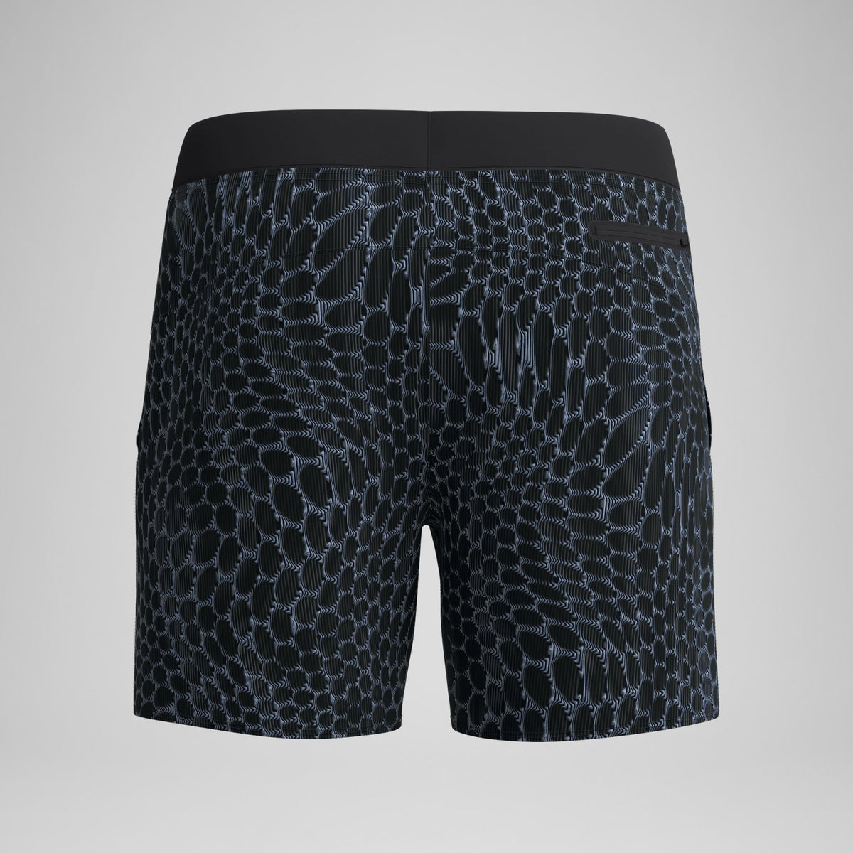 Lookout Printed Swim Shorts Black | Speedo